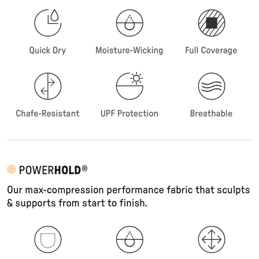 Fabletics Standard Size Chart - Picture 7 of 8